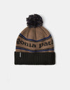 Patagonia Powder Town Beanie - Park Stripe/Marlow Brown