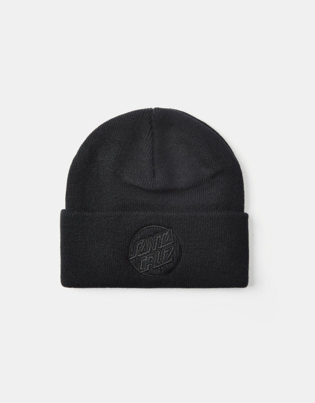 Santa Cruz Tonal Opus Dot Beanie - Black