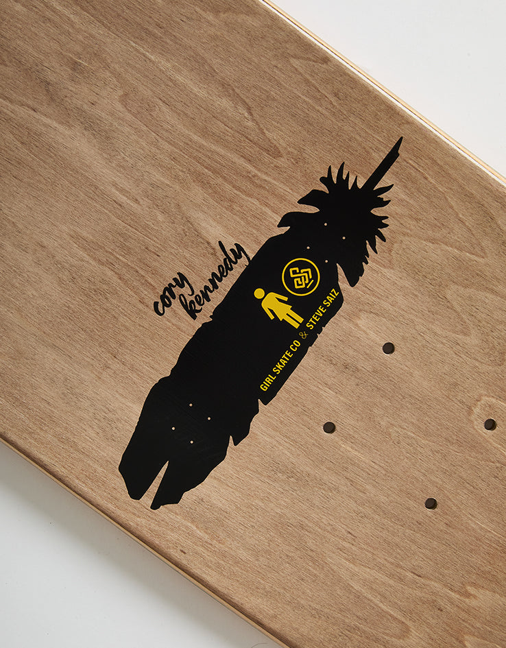 Girl Kennedy Siaz Feather G016 Skateboard Deck - 8.375"