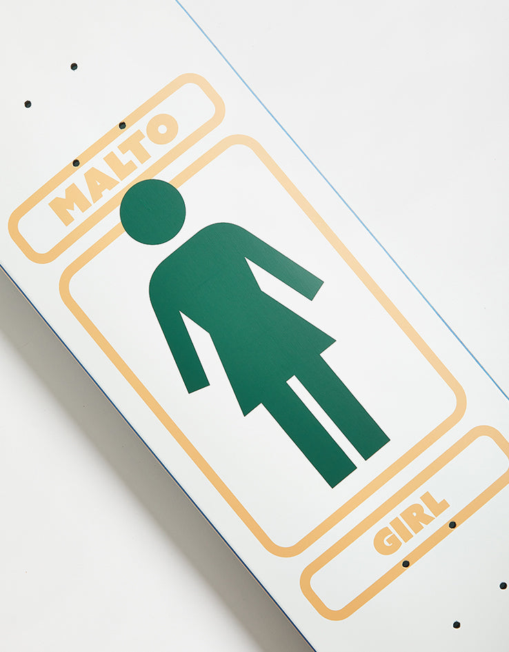 Girl Malto Khaki to Shacky OG G096 Skateboard Deck - 8.5"