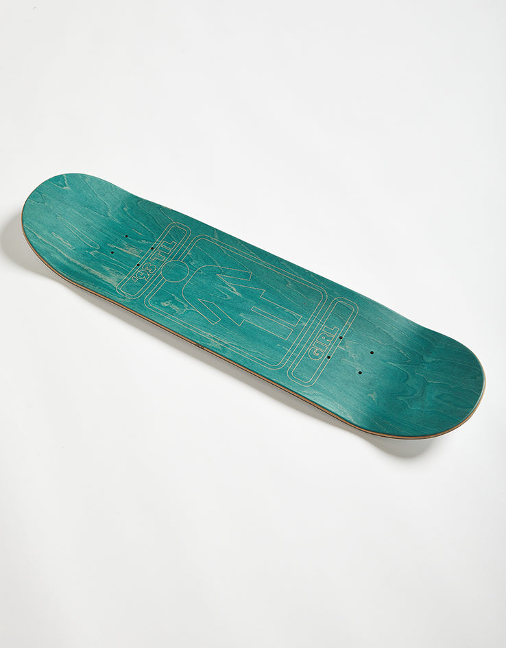Girl Malto Khaki to Shacky OG G096 Skateboard Deck - 8.5"