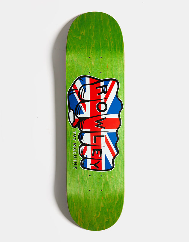 Toy Machine Rowley Union Jack Skateboard Deck - 8.25"