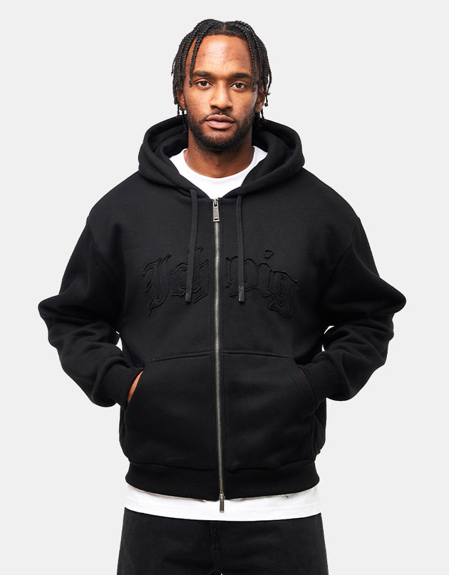 ICHPIG Legions Zip-Up Hoodie - Black