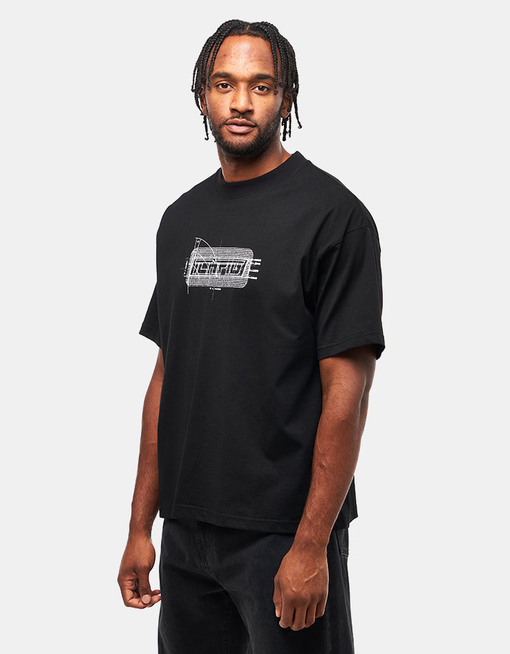 ICHPIG Strike Sketch T-Shirt - Black