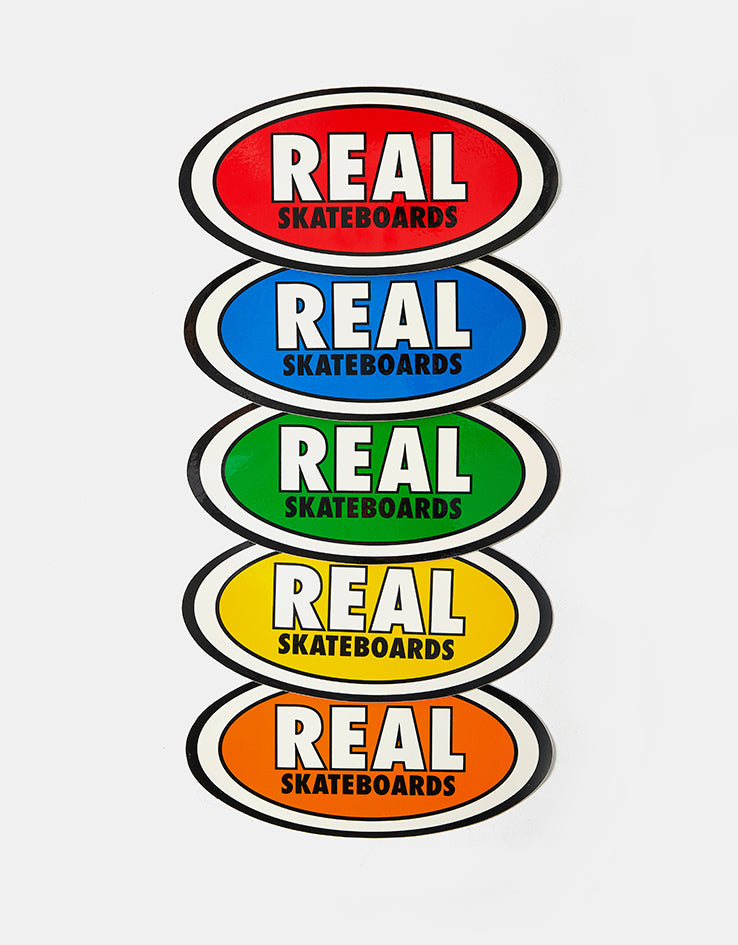 Real Scale Sticker Real Classic Oval Medium Sticker