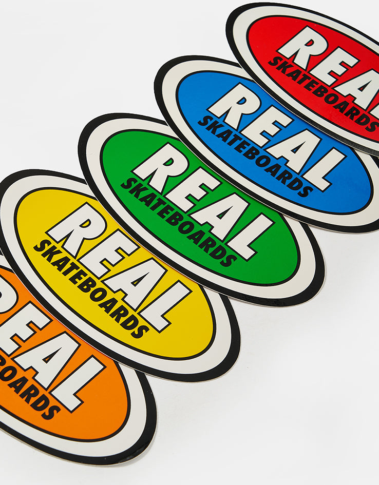 Real Classic Oval Medium Sticker
