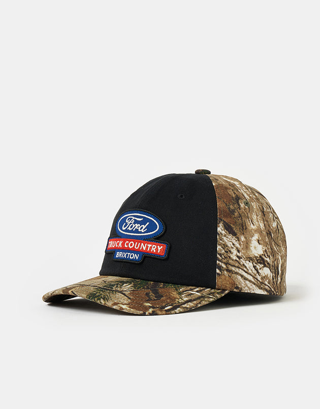 Brixton x Ford Truck Country Snapback Cap - Burnt Rubber/Camo
