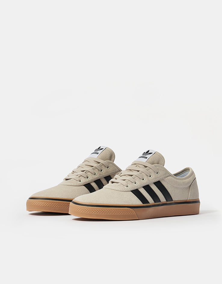 adidas Adi Ease Skate Shoes - Crystal White/Core Black/Gum