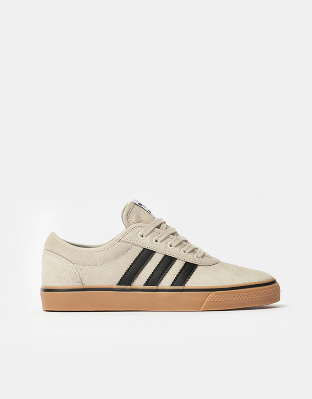 adidas Adi Ease Skate Shoes - Crystal White/Core Black/Gum
