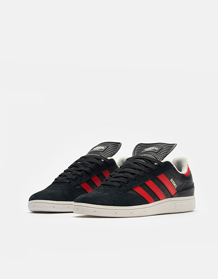 adidas Busenitz Skate Shoes - Core Black/Better Scarlet/White