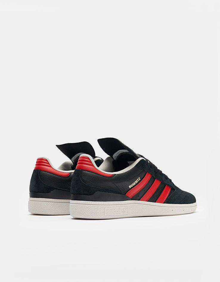 adidas Busenitz Skate Shoes - Core Black/Better Scarlet/White