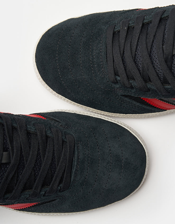 adidas Busenitz Skate Shoes - Core Black/Better Scarlet/White