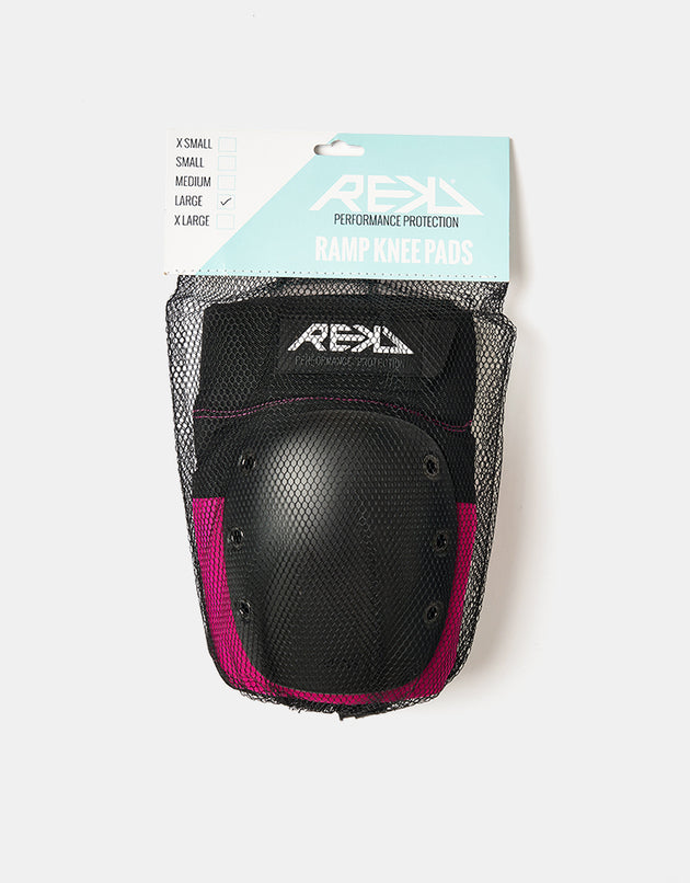 REKD Ramp Knee Pads  - Black/Pink