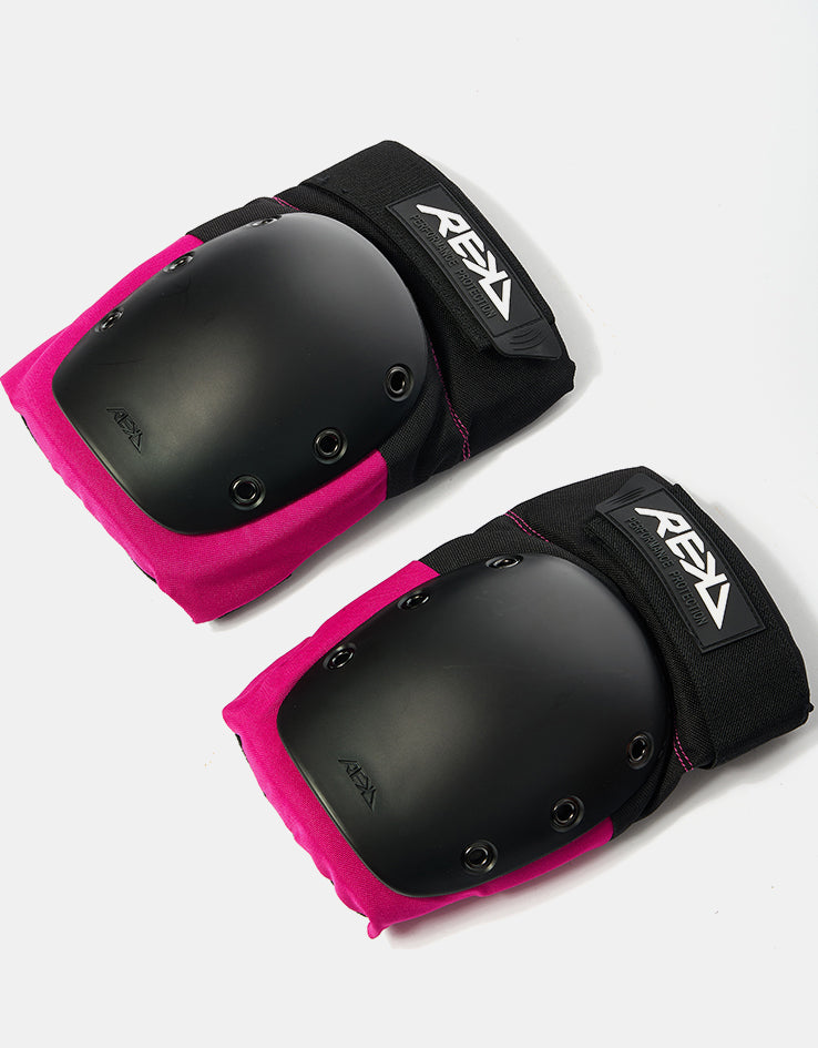 REKD Ramp Knee Pads  - Black/Pink
