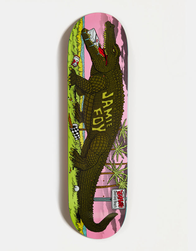 Deathwish Foy Deerfield Mascot Skateboard Deck - 8.25"