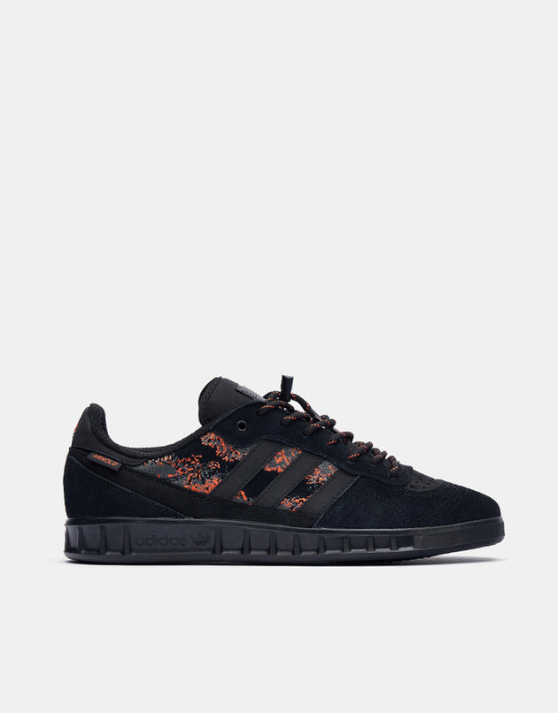 adidas x Mike Arnold Handball Top Skate Shoes - Core Black/Core Black/Semi Impact Orange