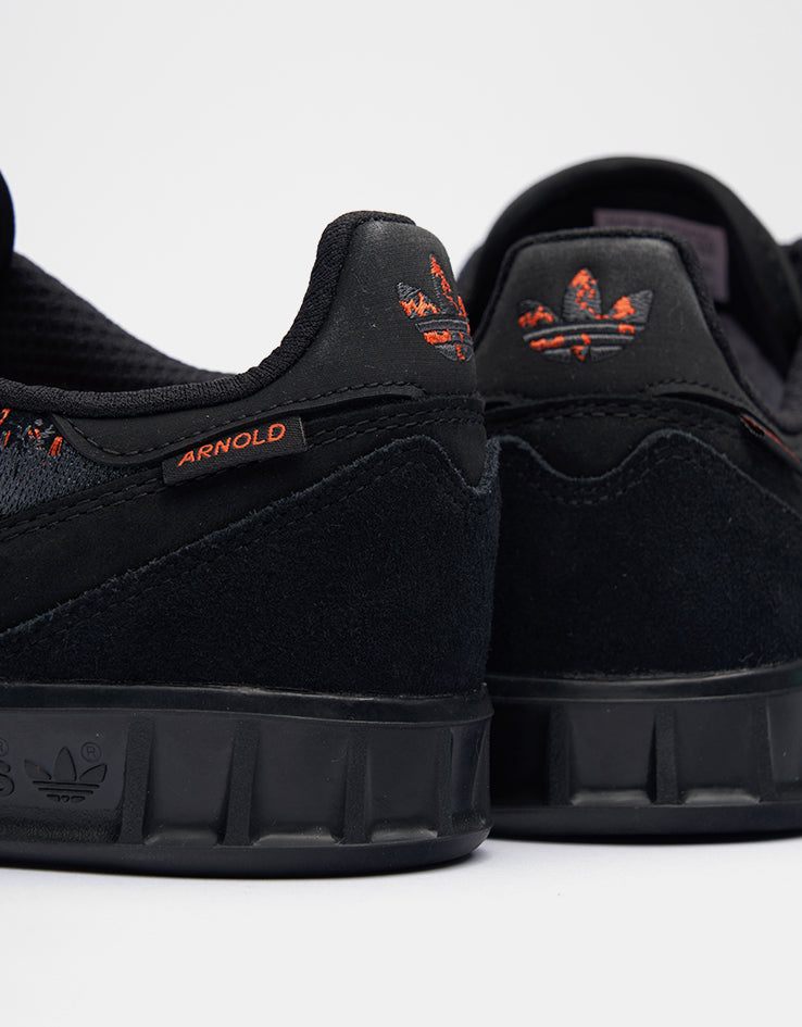 adidas x Mike Arnold Handball Top Skate Shoes - Core Black/Core Black/ Route One adidas x Mike Arnold Handball Top Skate Shoes - Core Black/Core Black/ Route One