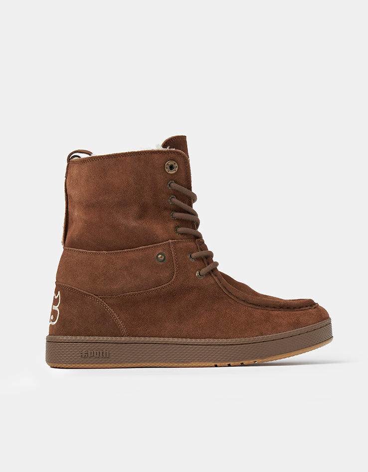 Ipath Cats Shearling Boot - Brown Suede
