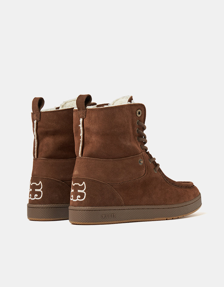 Ipath Cats Shearling Boot - Brown Suede