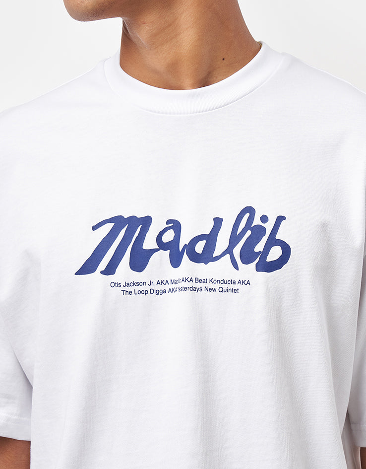 Butter Goods x Madlib Alias T-Shirt - White