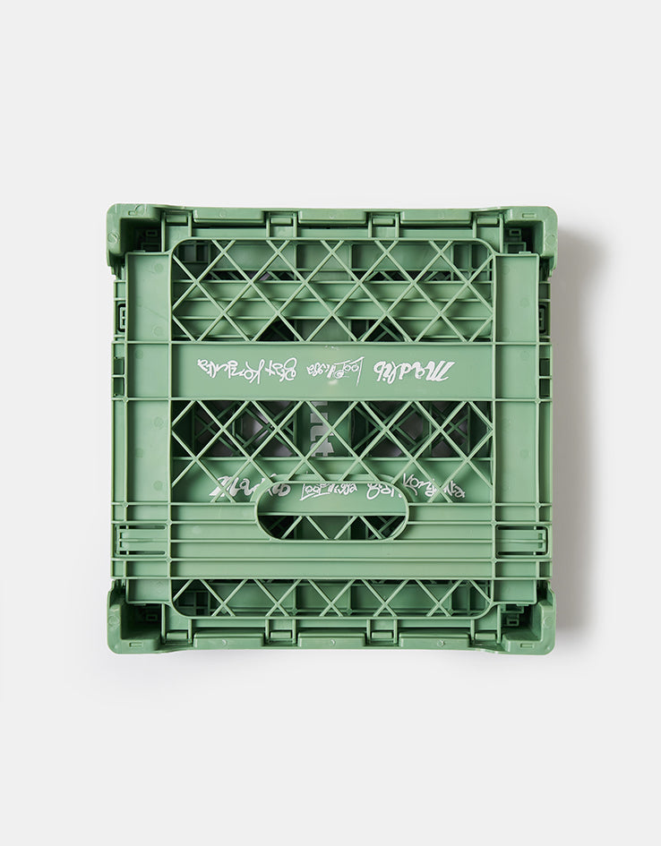 Butter Goods x Madlib Collapsable Record Crate - Sage
