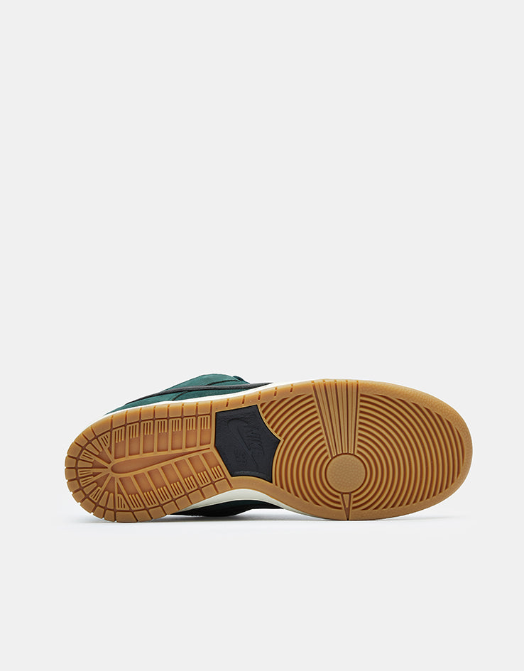 【新品26.5cm】SB DUNK LOW PRO ISO DEEP FIR Nike SB Dunk Low Pro ISO Skate Shoes - Deep Fir/Black-Fir-Sail
