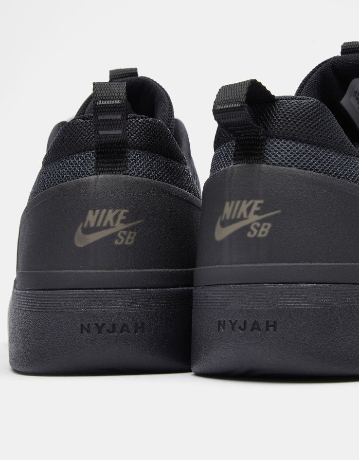 Nike SB Zoom Nyjah 4 Skate Shoes - Black/White-Black-White – Route One