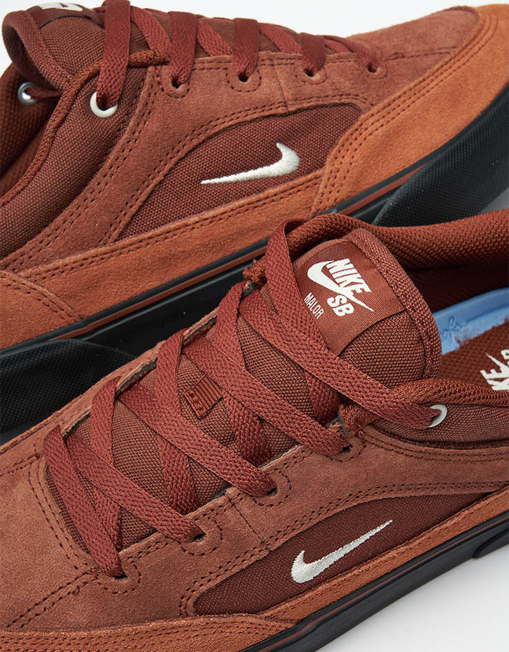 Nike SB Malor Skate Shoes - Cinnamon/Light Bone-Dark Russet-Black