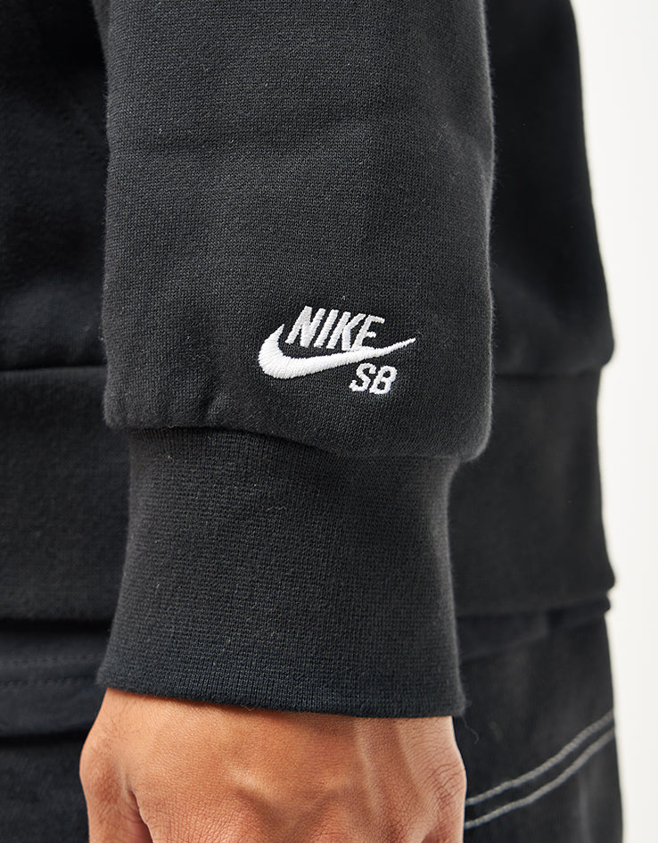 Nike SB SK8 Fiend Full Zip Hoodie - Black/White – Route One