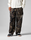 Route One Super Baggy Canvas Pants - Tree Camo (Green)