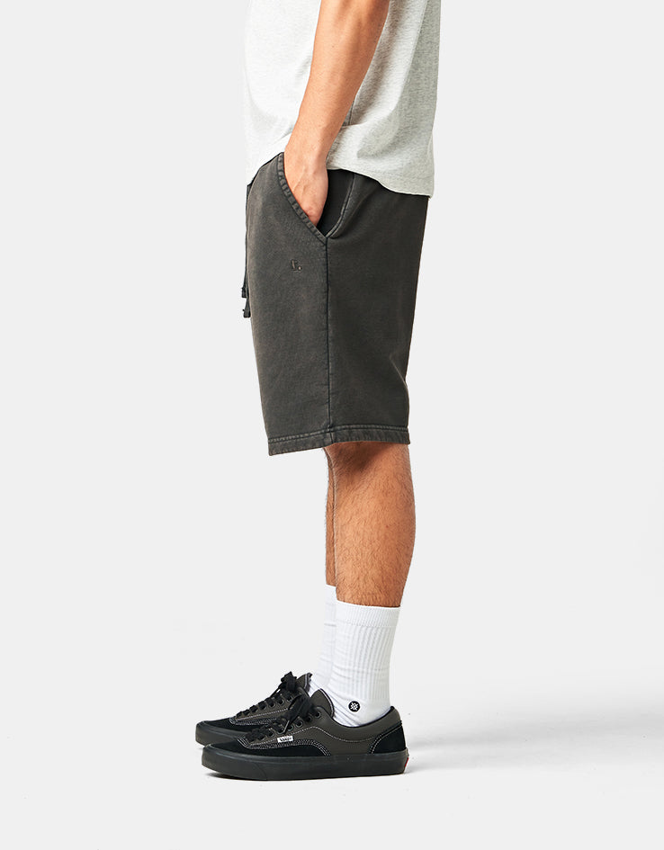 Route One Sweat Short - Brown (Acid Wash)