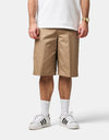 Route One Work Shorts - Khaki