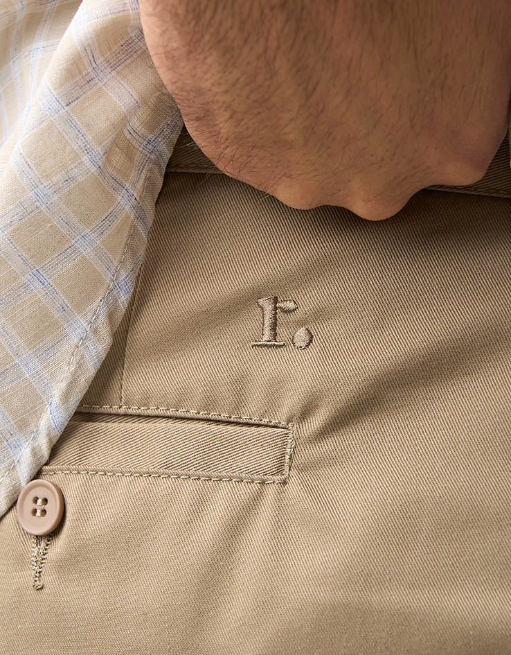 Route One Work Shorts - Khaki
