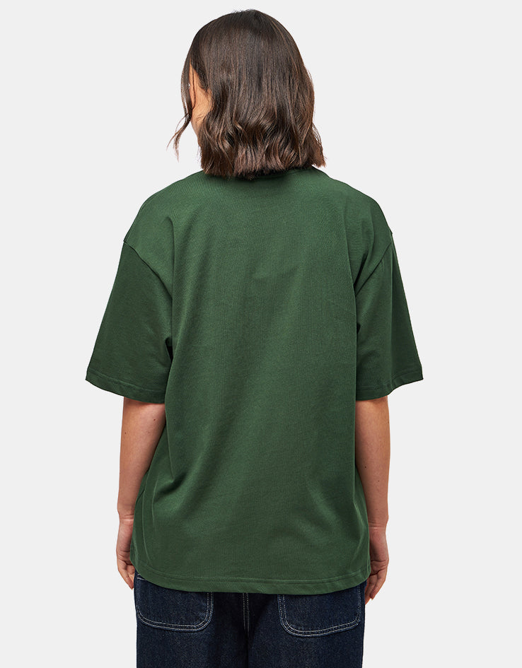 Butter Goods Blotch T-Shirt - Dark Forest