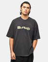 Butter Goods Registered T-Shirt - Washed Black