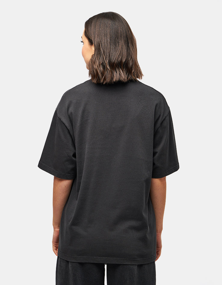 Butter Goods Registered T-Shirt - Washed Black