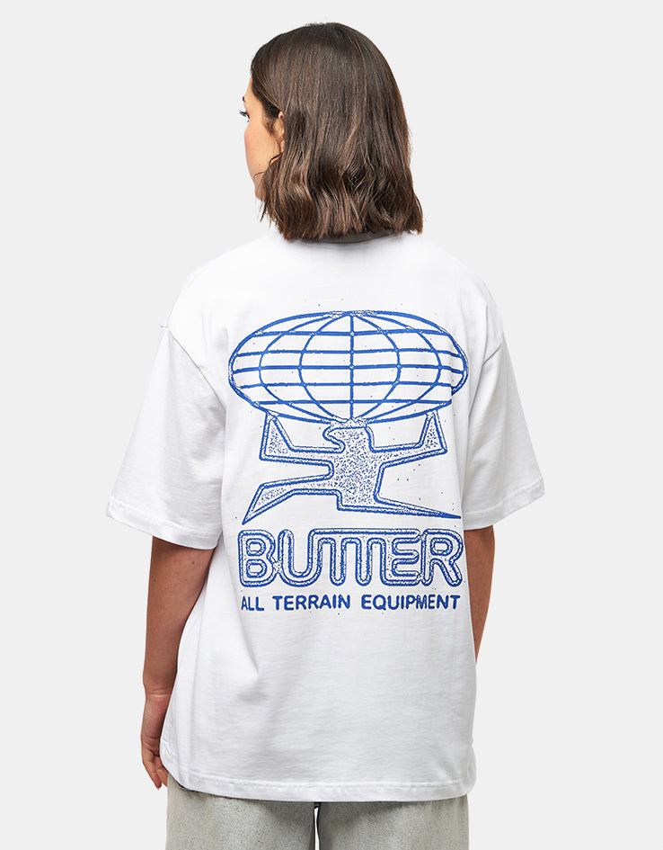 Butter Goods All Terrain Equipment T-Shirt - White