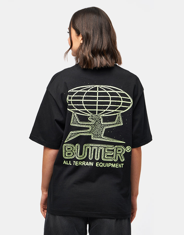 Butter Goods All Terrain Equipment T-Shirt - Black