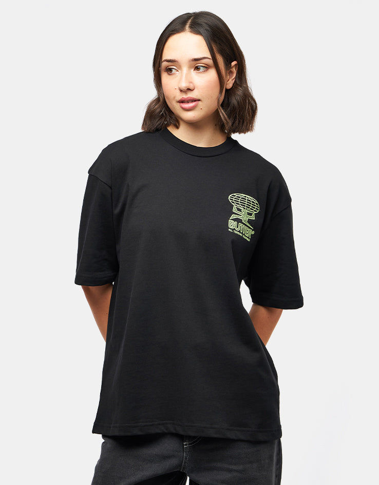 Butter Goods All Terrain Equipment T-Shirt - Black