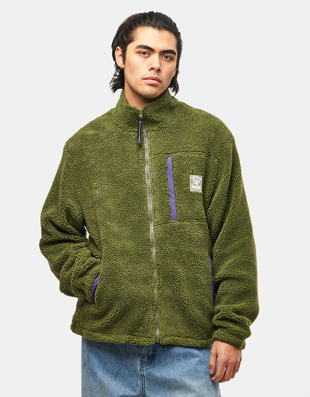Butter Goods Terrain Highpile Fleece - Moss