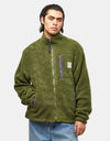 Butter Goods Terrain Highpile Fleece - Moss