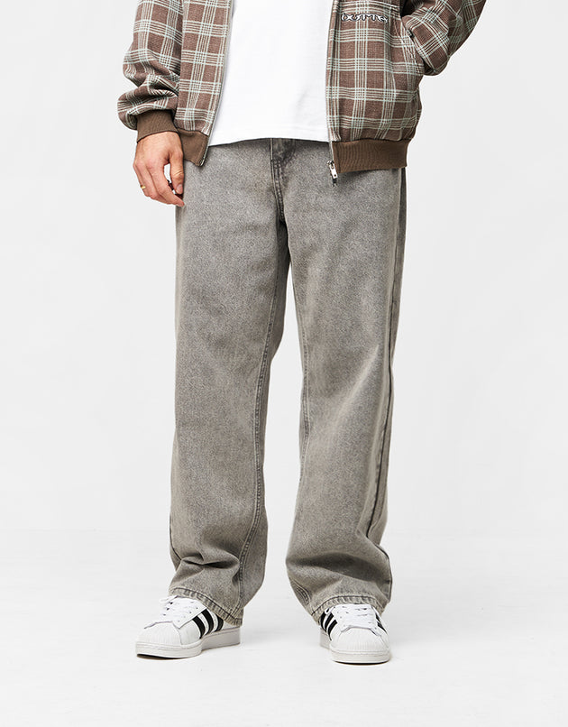 Butter Goods Racer Denim Jeans - Grey Wash