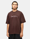 Butter Goods Scrawling T-Shirt - Chestnut