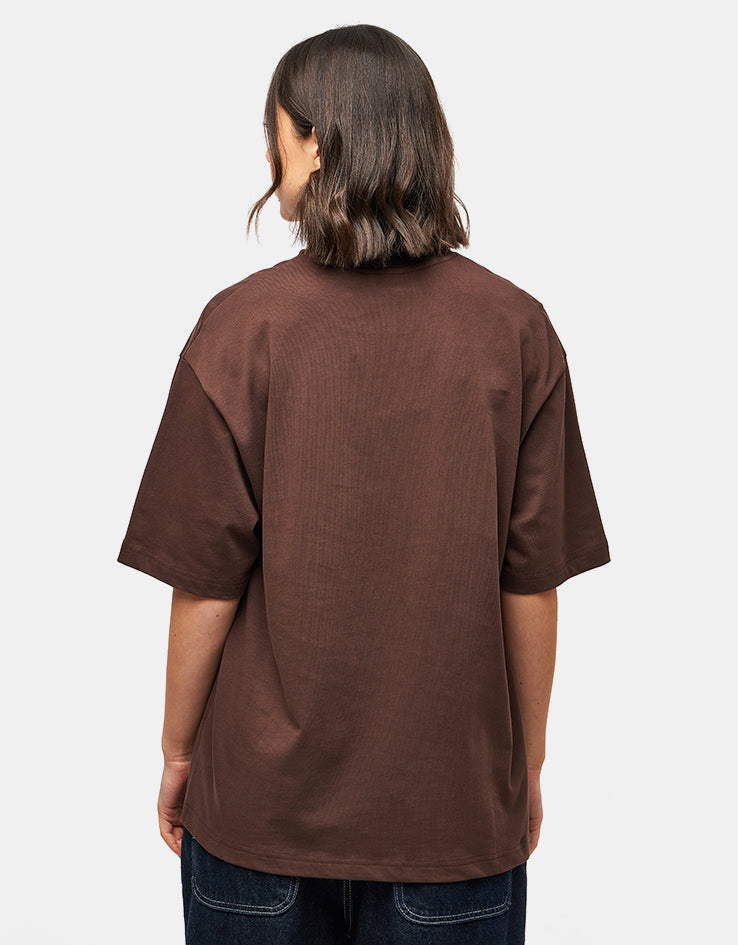 Butter Goods Scrawling T-Shirt - Chestnut
