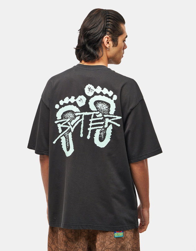 Butter Goods Footprints T-Shirt - Black