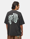 Butter Goods Footprints T-Shirt - Black