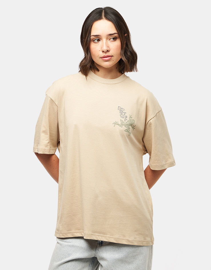 Butter Goods Croaker T-Shirt - Taupe