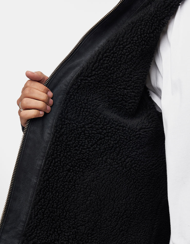 Carhartt WIP Mitch Jacket - Black (Dusky Canvas)