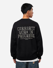 Carhartt WIP Punched Sweat - Black