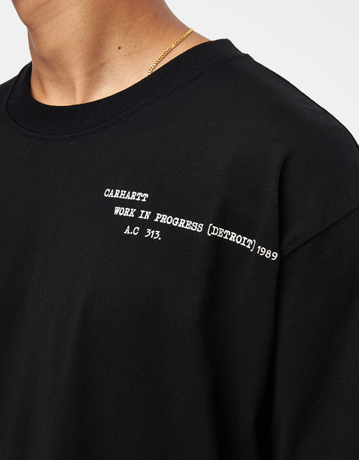 Carhartt WIP S/S Punched T-Shirt - Black